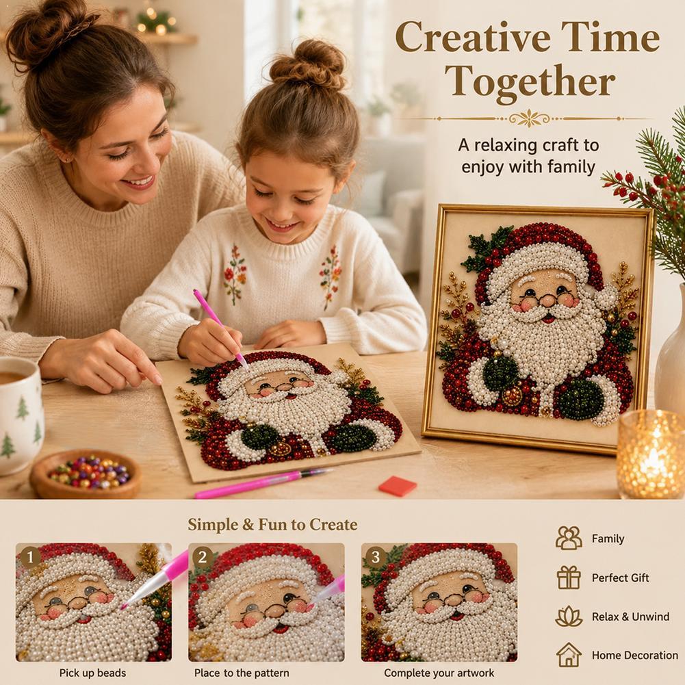 Resin Art Wall - Kit de broderie de perles DIY