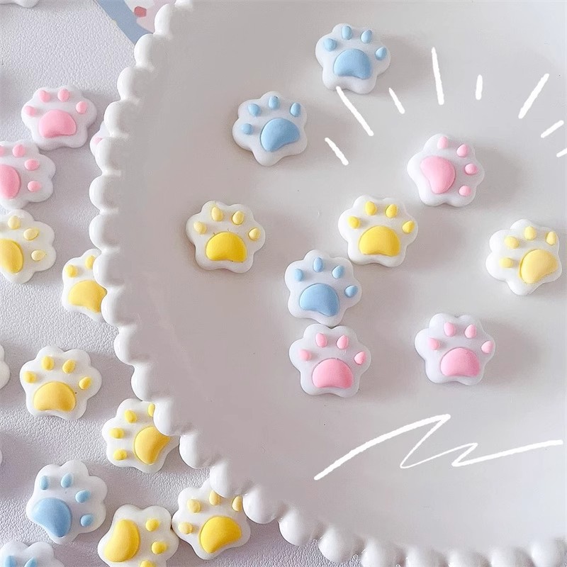 Resin Art Use - 30 Breloques en Résine Patte de