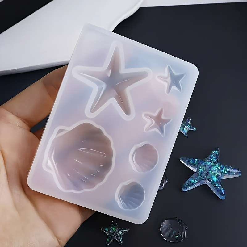 Resin Art Letters - Moule en silicone pour pendentif en