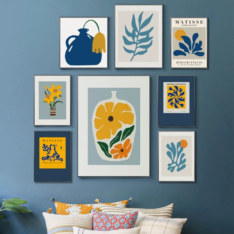 Resin Art Wall - Affiches et impressions Henri Matisse Picasso,