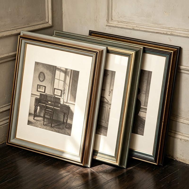 Resin Art Use - Cadre photo vintage A4 6-10 pouces,