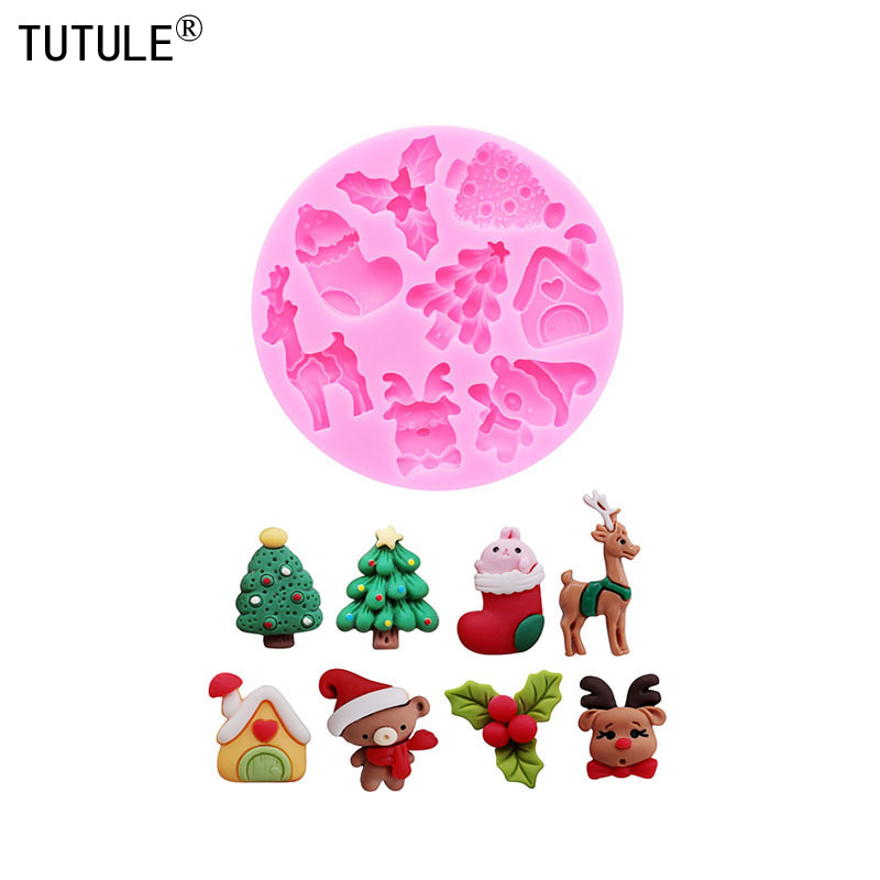 Resin Art Kit With Molds - Moule en silicone série Noël, moule