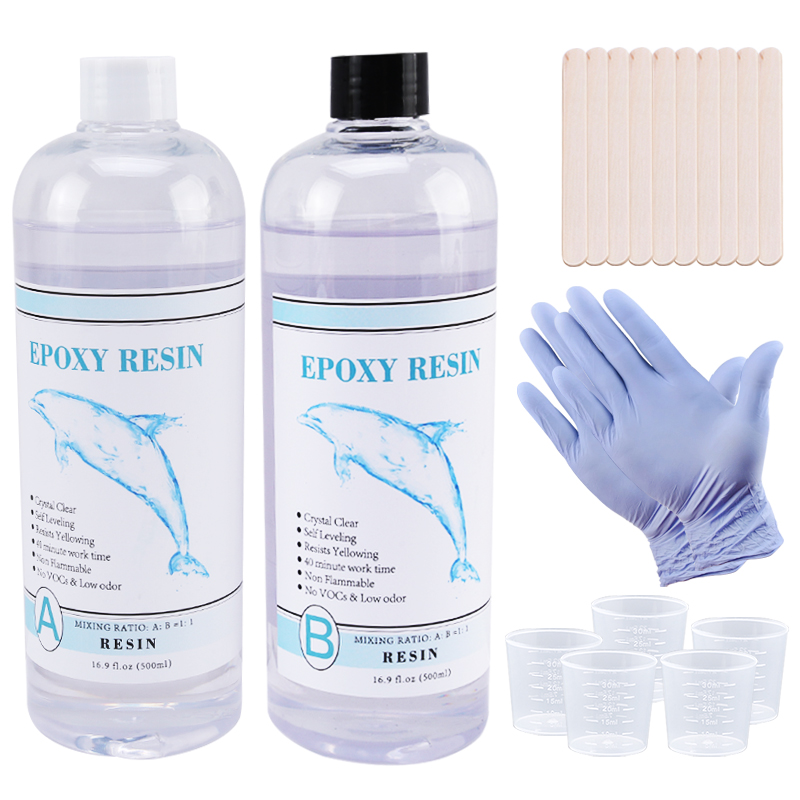 Resin Art And Jewelry - Résine époxy transparente 1:1, résine d'art