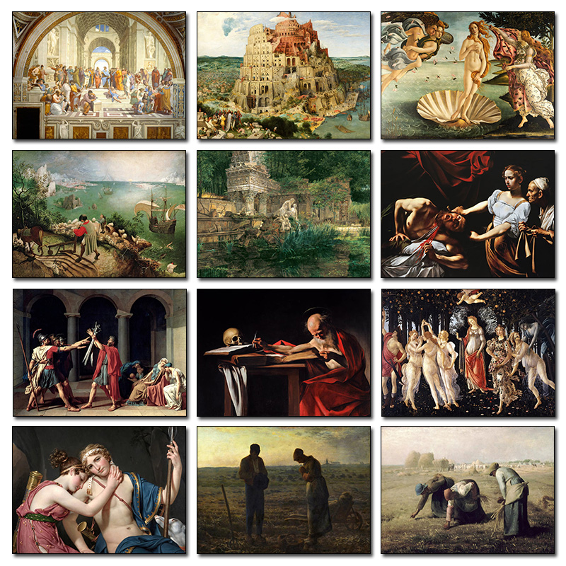 Resin Art Wall - Affiches et impressions classiques vintage de