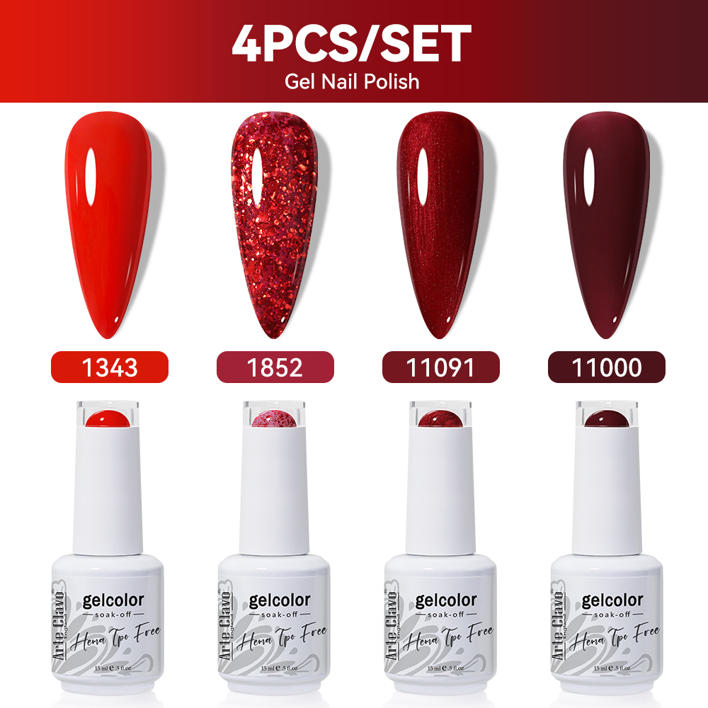 Resin Art Price - Arte Clavo 4 pièces/ensemble Vernis à