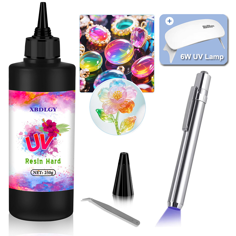 Colle dure en résine UV 200g/2 - Resin Art Letters avis et prix