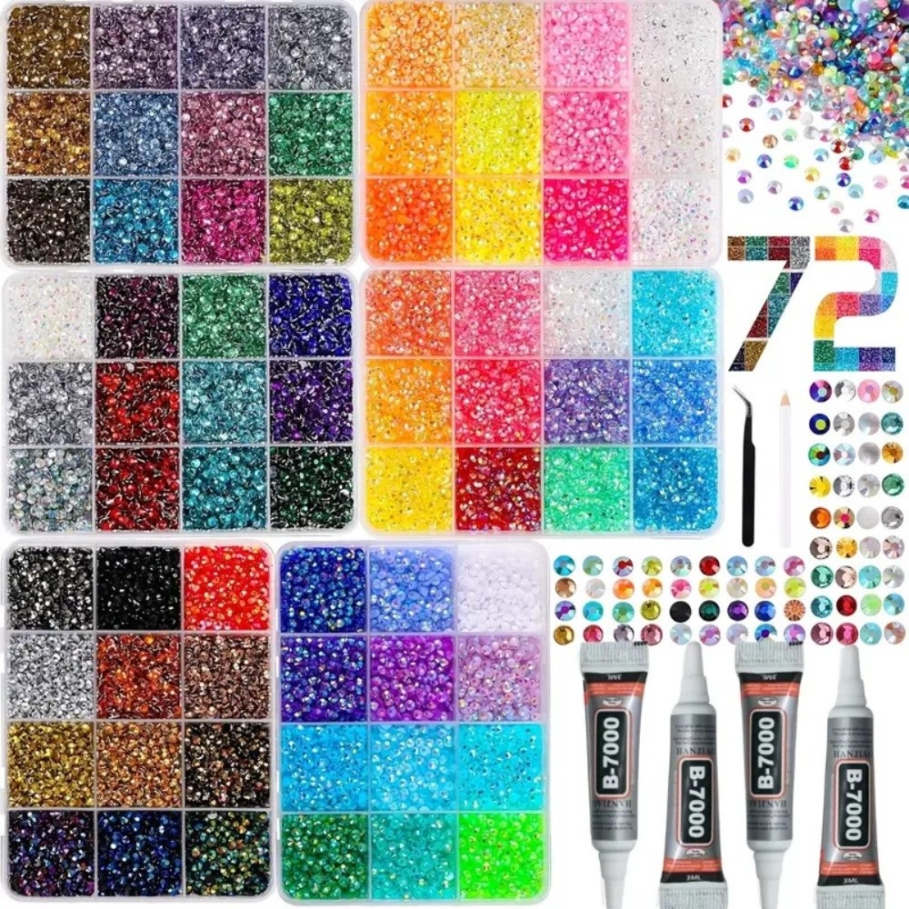 Kit de strass en résine multic - Resin Art And Jewelry avis et prix