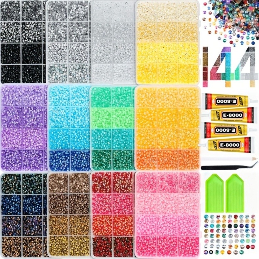 Kit de strass en résine multic - Resin Art And Jewelry avis et prix