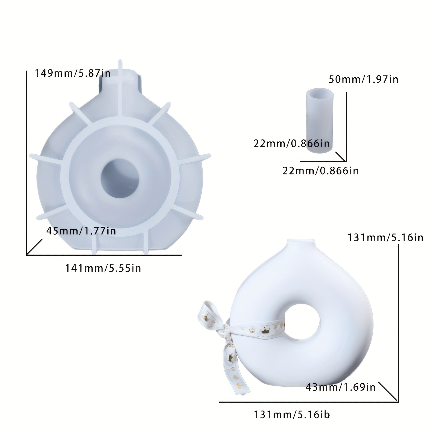 1 bricolage Vase rond Silicone - Resin Art Price avis et prix