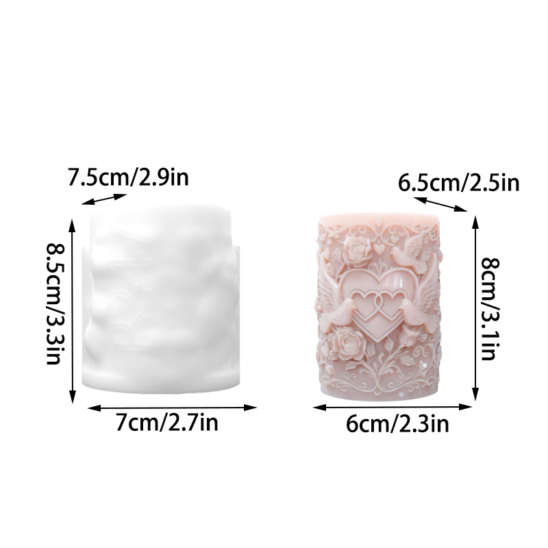 Moule en Silicone pour bougie  - Resin Art And Design avis et prix