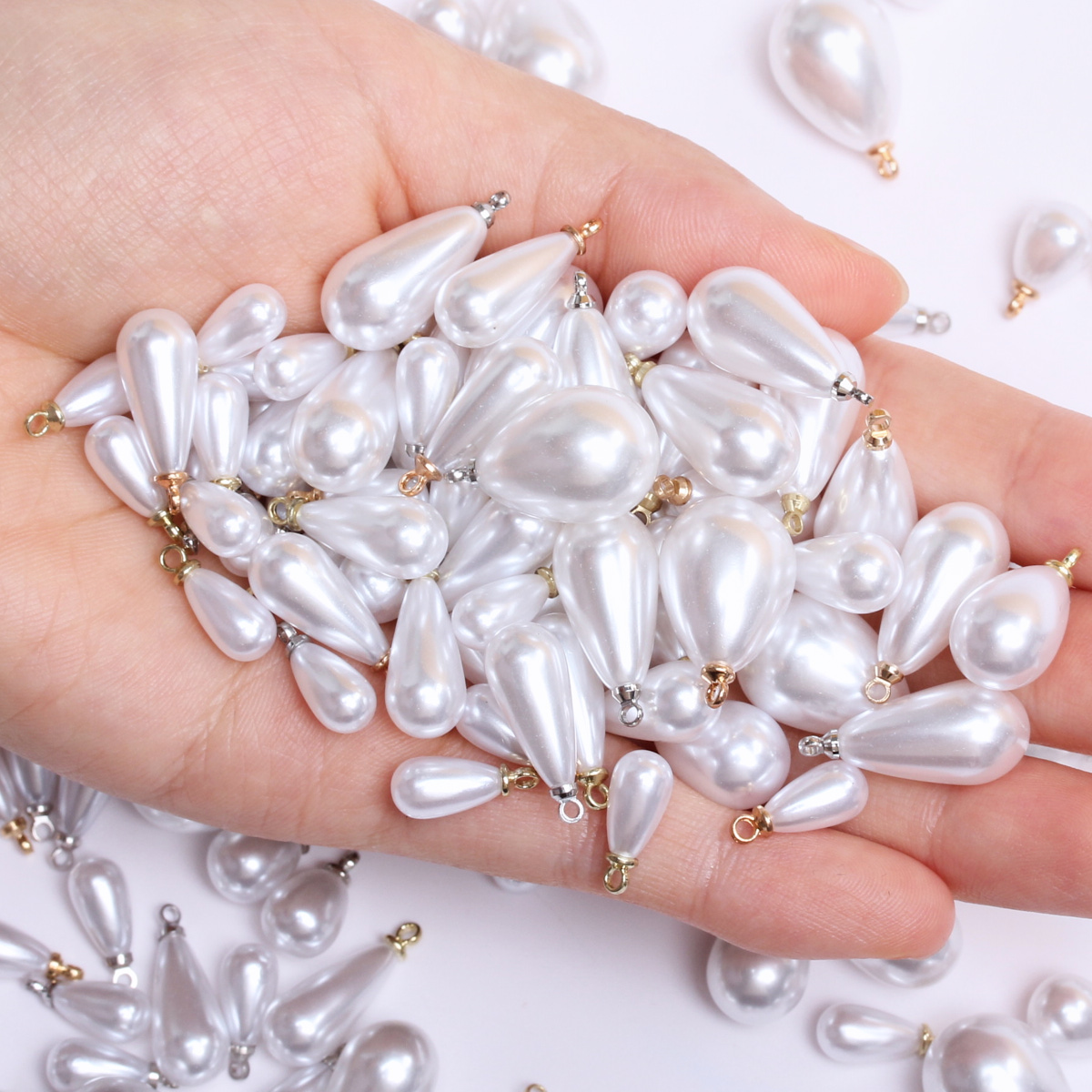 100 pièces/sac 10/14/16/18mm b - Resin Art Necklace avis et prix