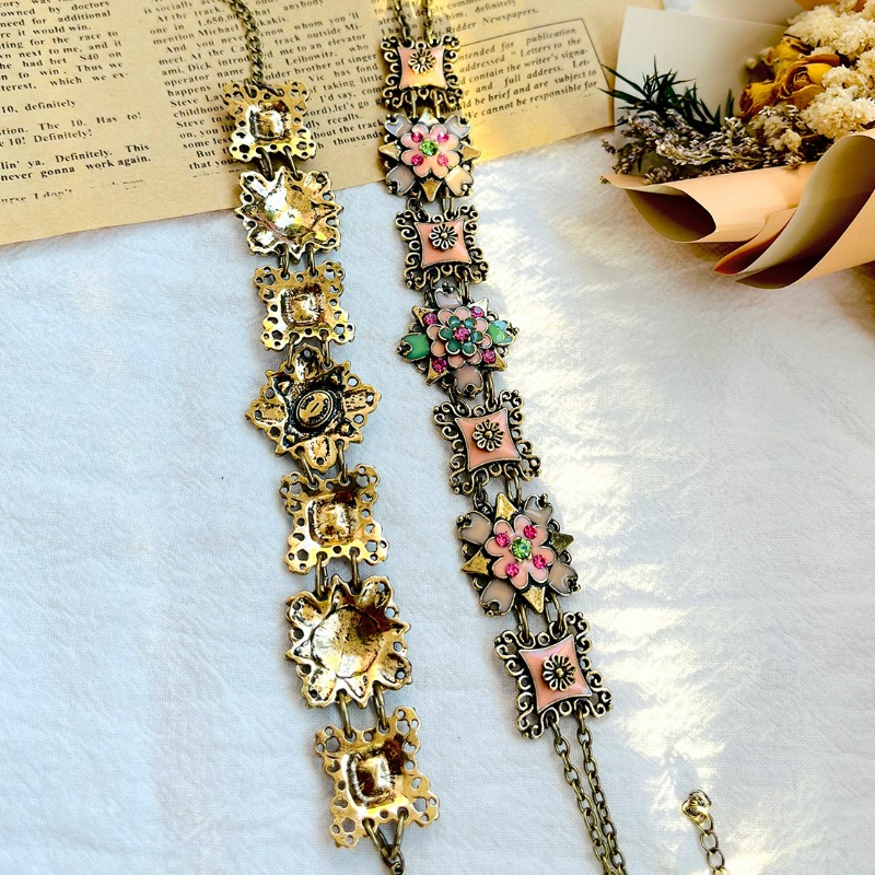 Rétrofashion collier Bracelet  - Resin Art Necklace avis et prix