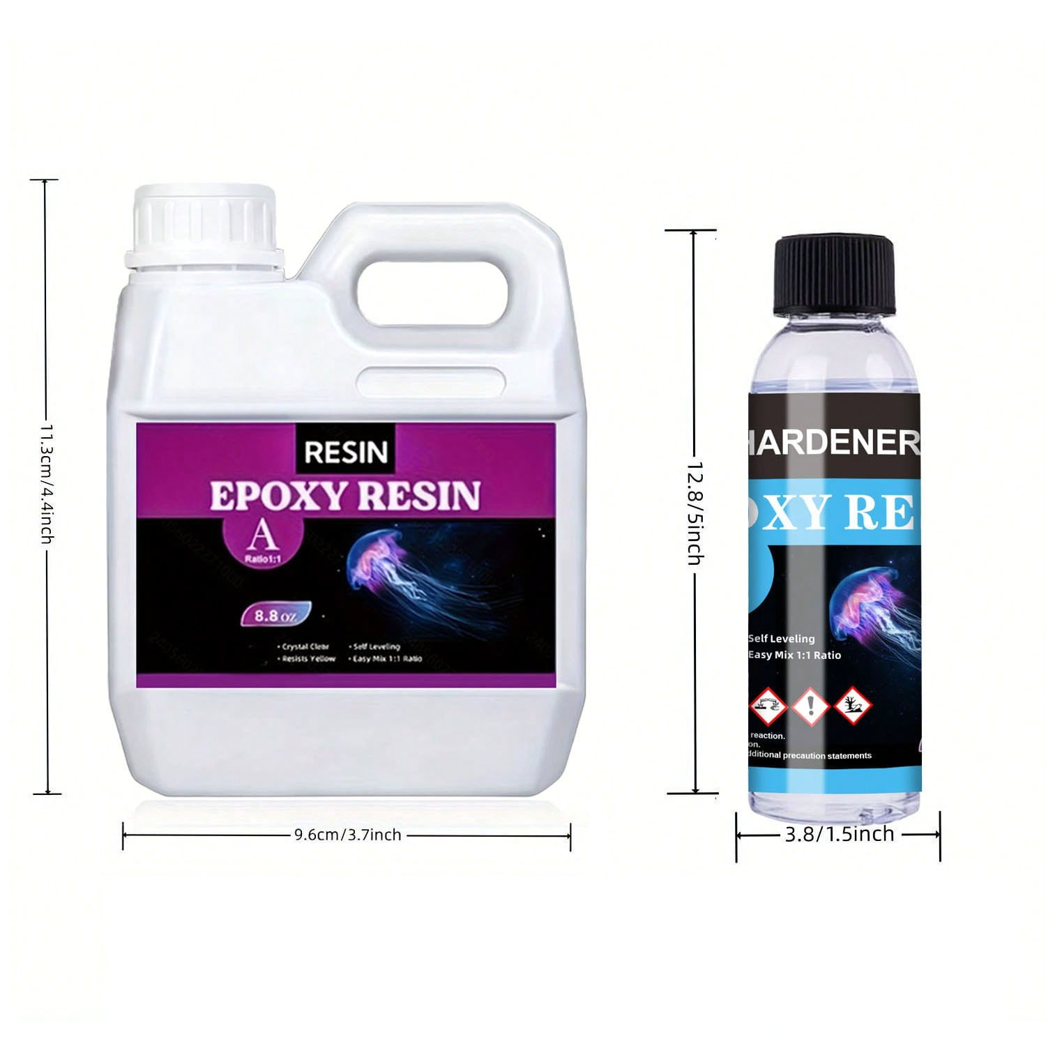 Kit de résine époxy transparen - Resin Art And Jewelry avis et prix
