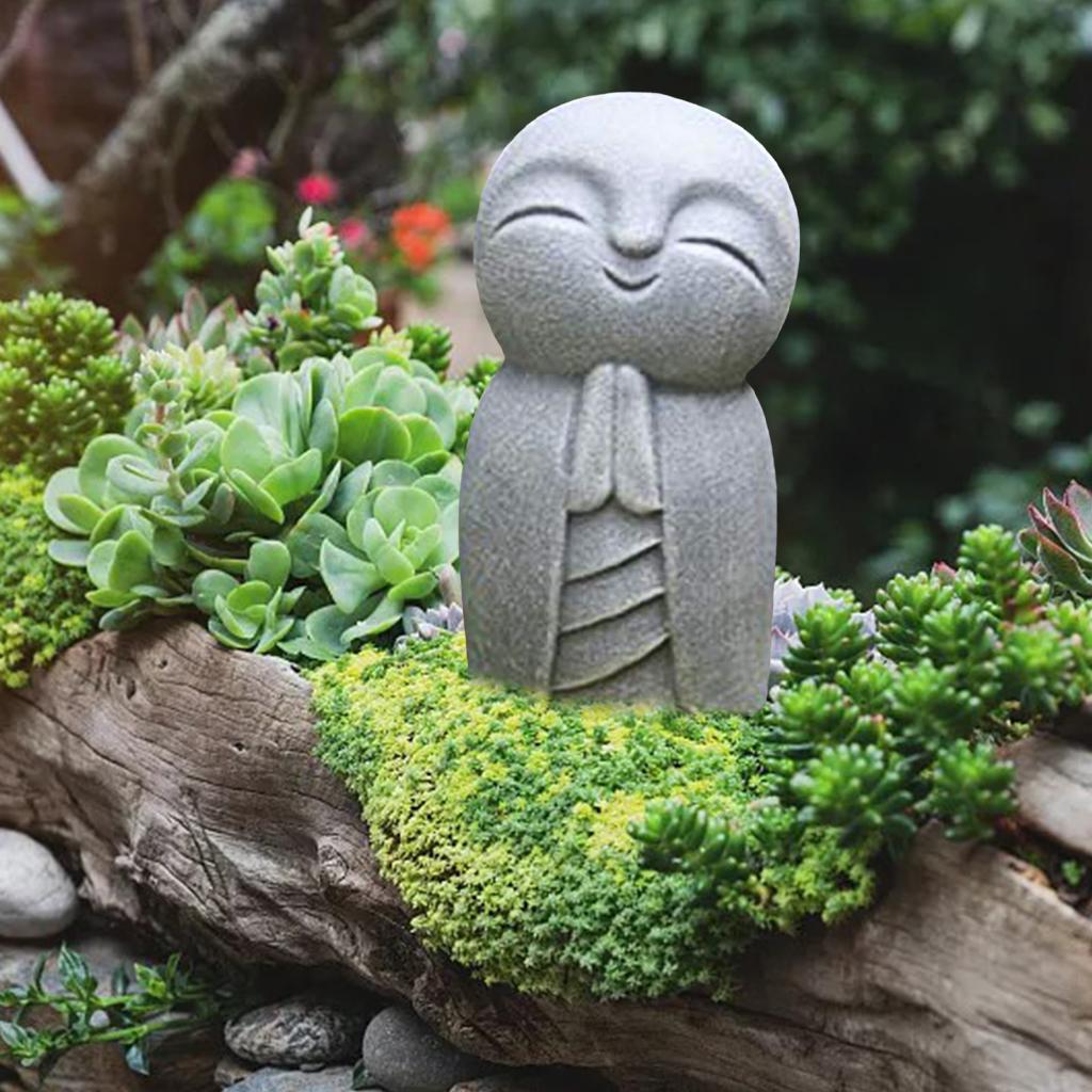 Statue de moine Jizo en résine - Resin Art Baby Memories avis et prix