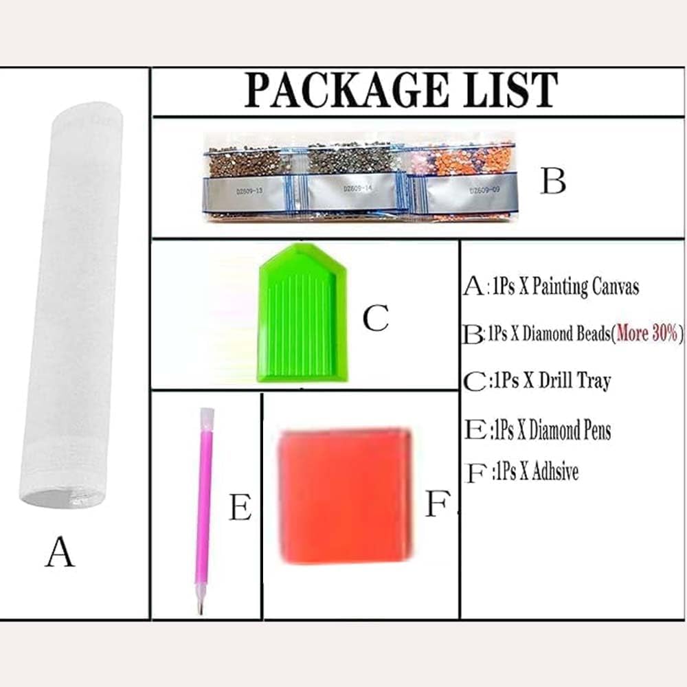 Kits de Peinture Diamant Tortu - Resin Art Wall avis et prix