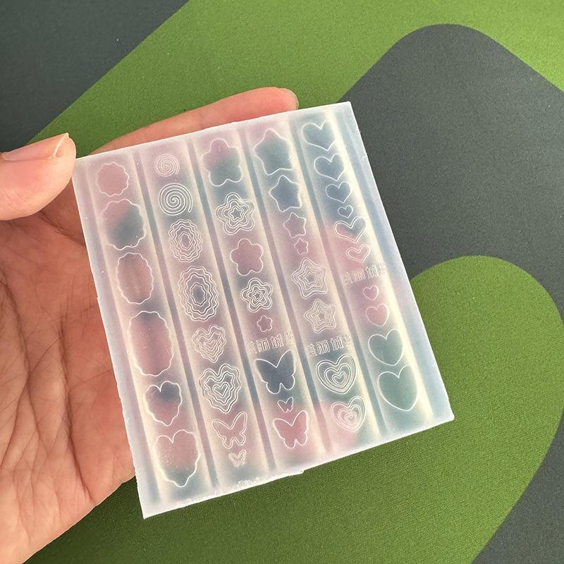 Moule à ongles en silicone 3D  - Resin Art Use avis et prix