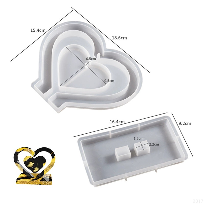 Moule en silicone pour résine  - Resin Art Letters avis et prix