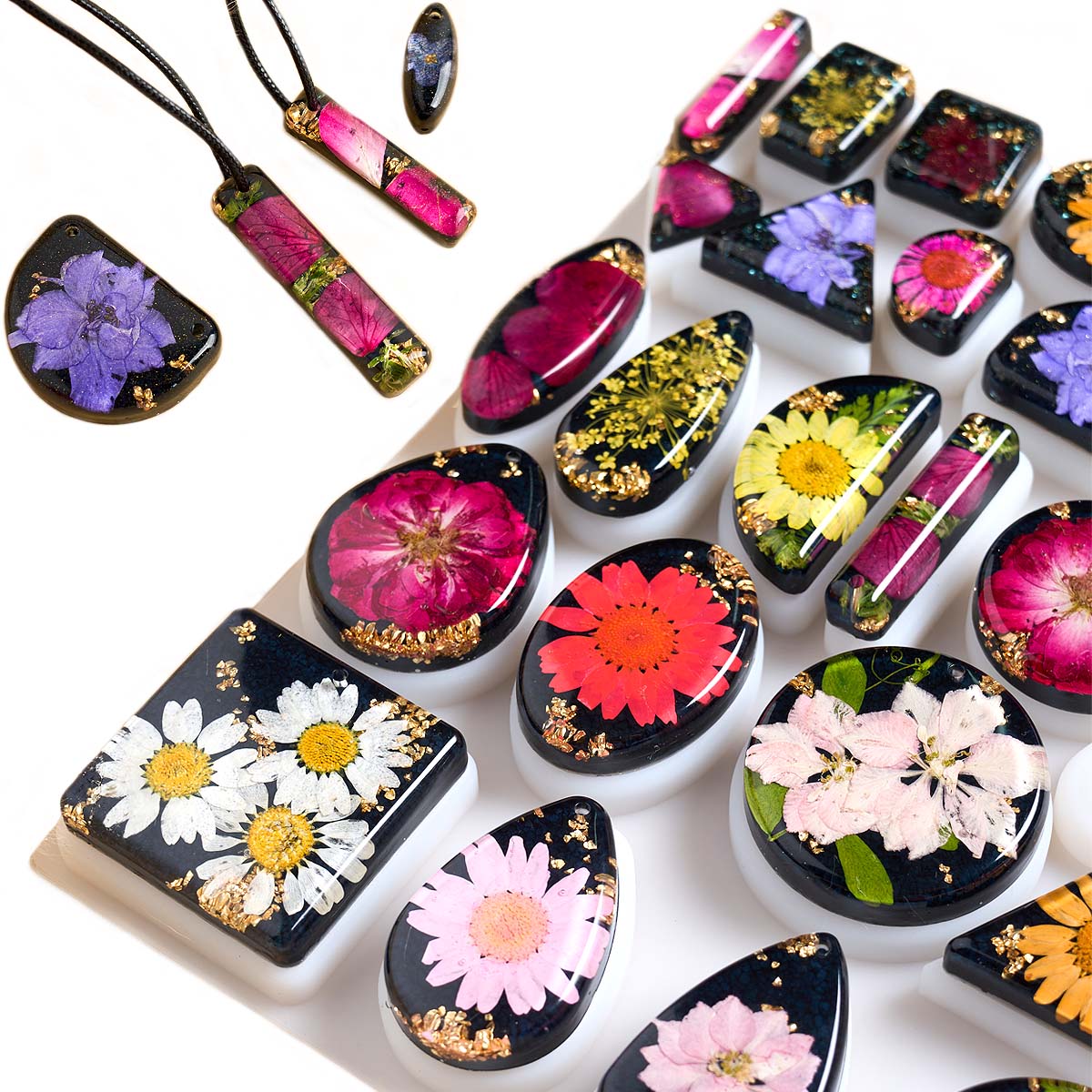 Moule en Silicone pour pendent - Resin Art Necklace avis et prix