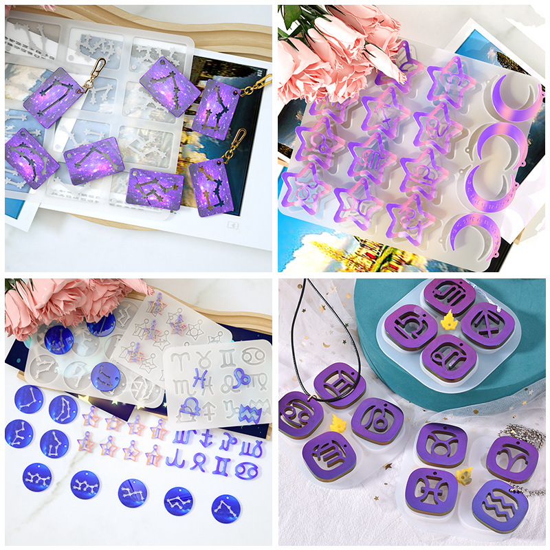 4 styles de moules en résine m - Resin Art Letters avis et prix