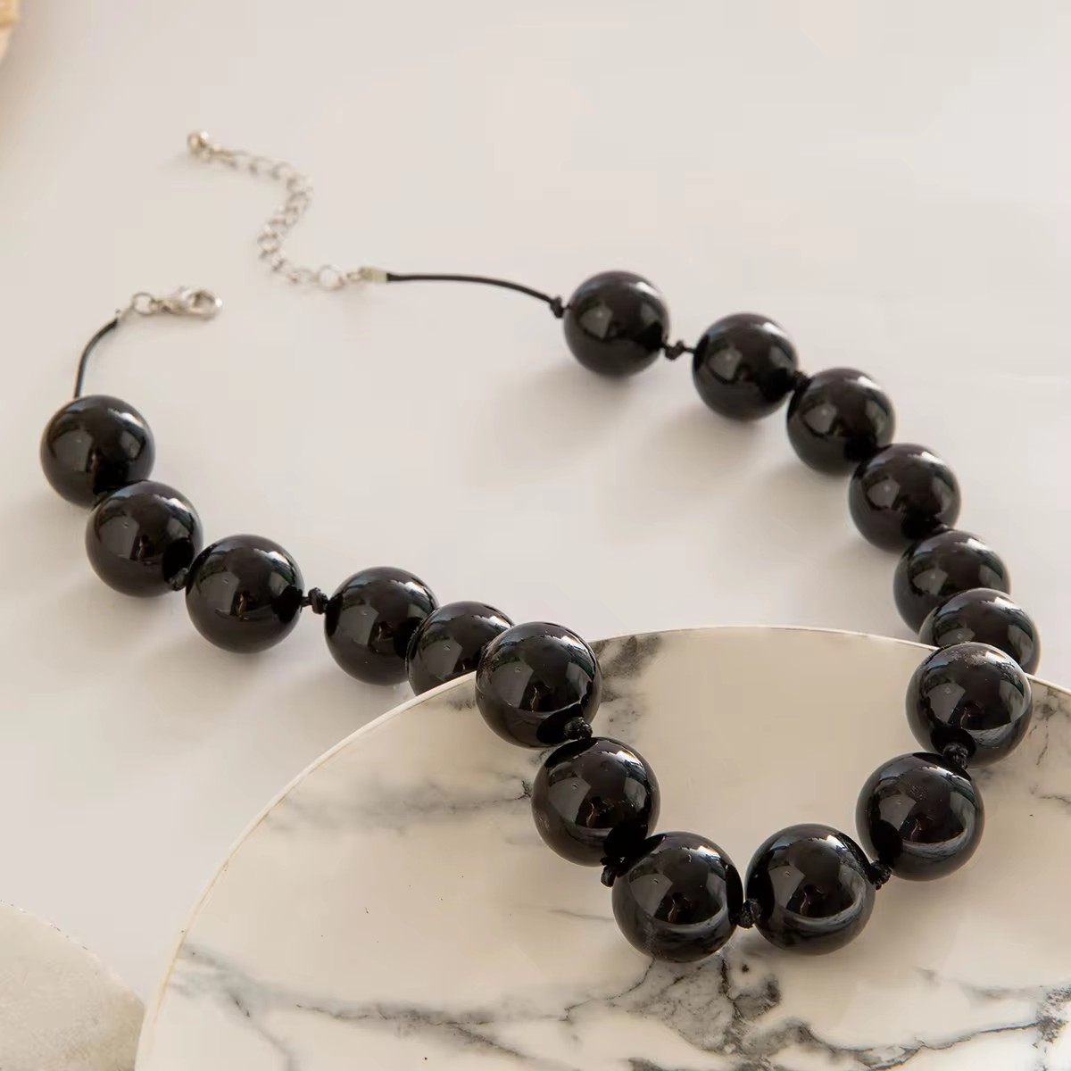 Tocona nouveau coloré grande p - Resin Art Necklace avis et prix