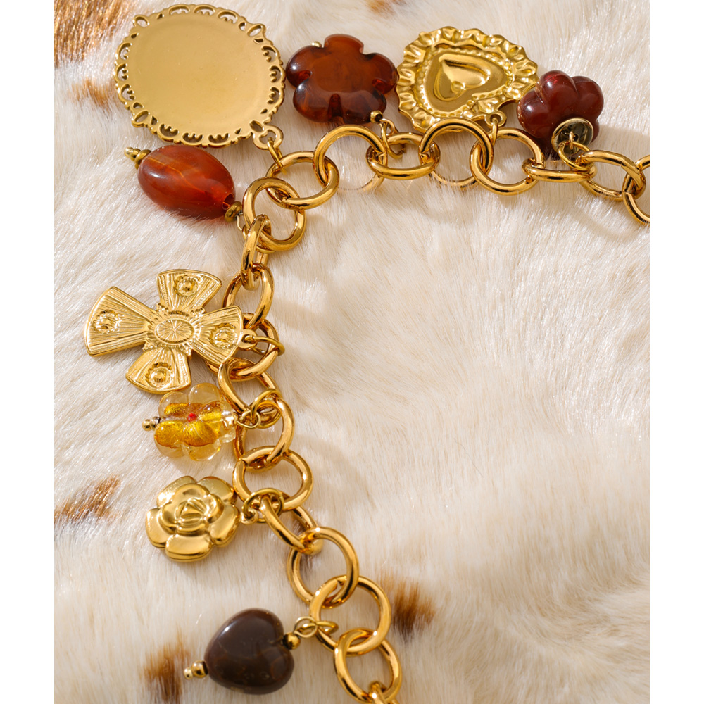 Yhpup Design exclusif bijoux f - Resin Art Necklace avis et prix