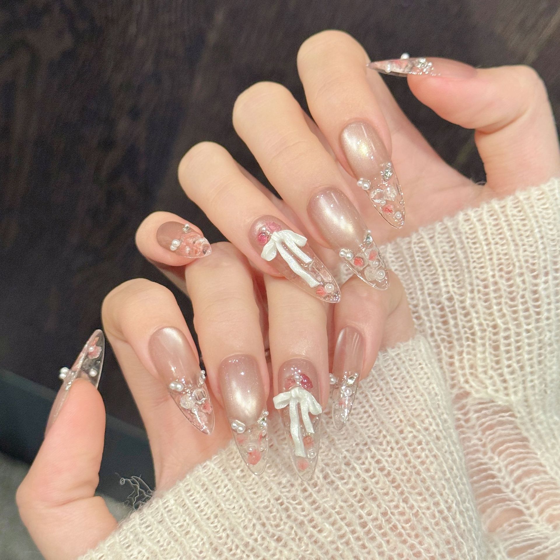 10 faux ongles ovales longs pr - Resin Art Use avis et prix