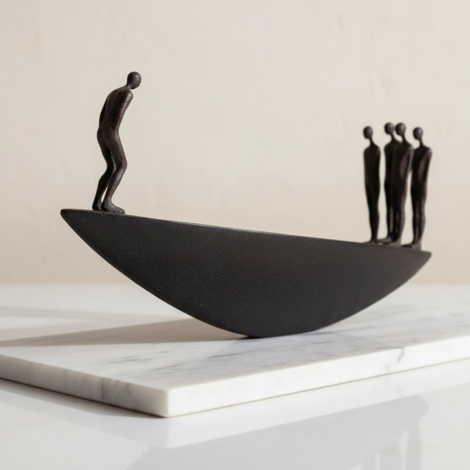 Statue de voilier moderne en r - Resin Art And Design avis et prix