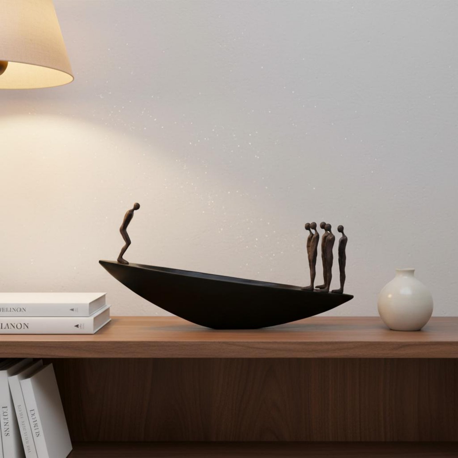 Statue de voilier moderne en r - Resin Art And Design avis et prix