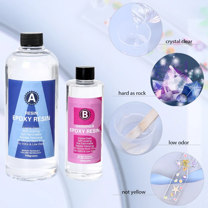 Kit de résine époxy transparen - Resin Art Use avis et prix