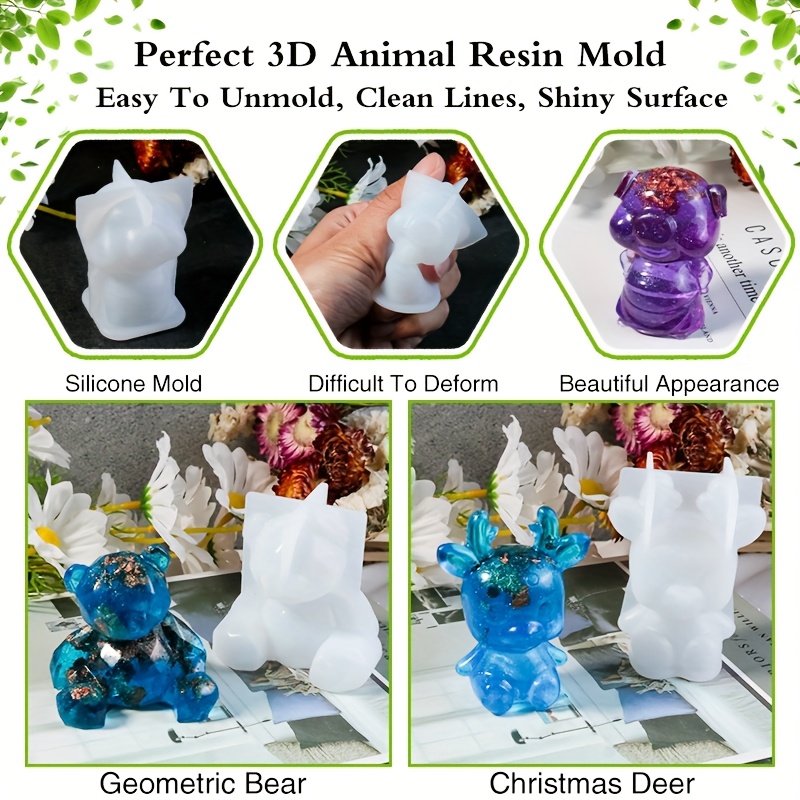 Ensemble de 19 moules en résin - Resin Art Kit With Molds avis et prix