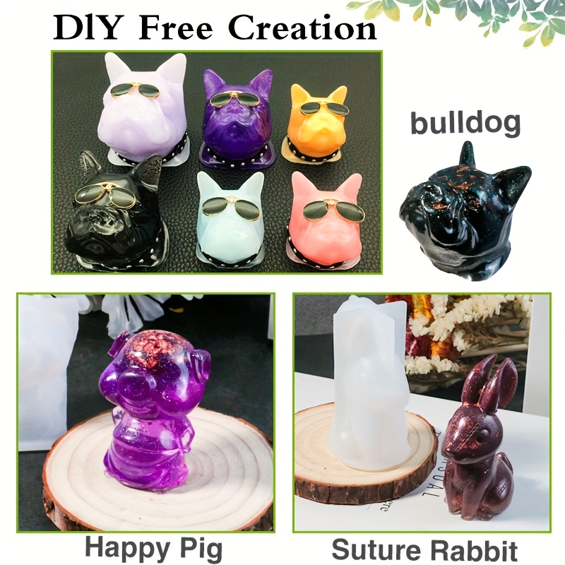 Ensemble de 19 moules en résin - Resin Art Kit With Molds avis et prix