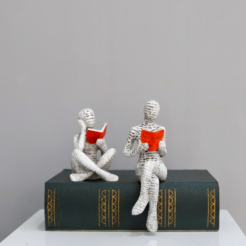 1 pièce, Statue de femme réflé - Resin Art And Design avis et prix