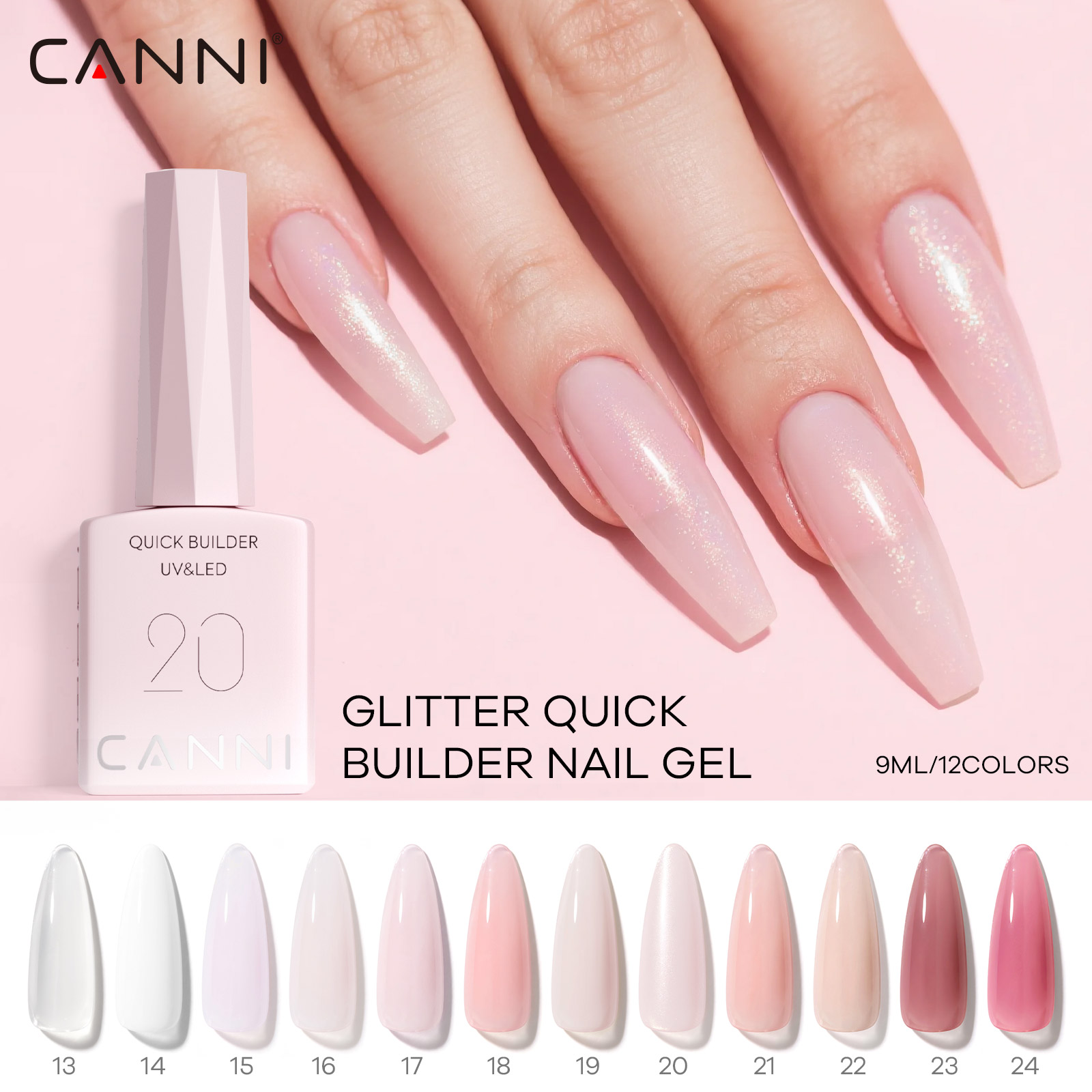 CANNI UV Construction Gel Fast - Resin Art Use avis et prix