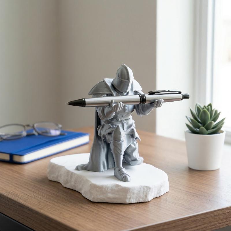 Porte-stylo en résine, armure  - Resin Art Price avis et prix