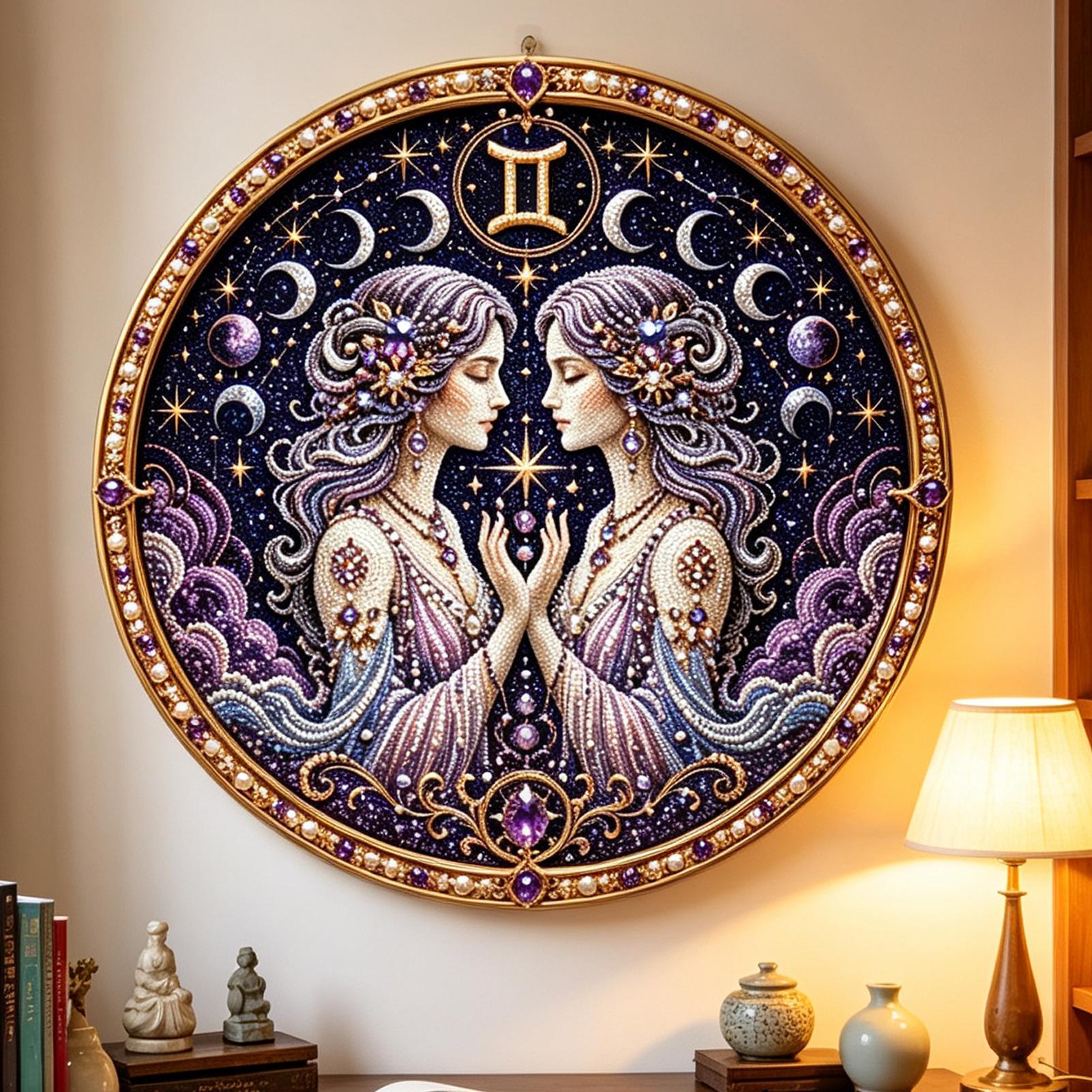 Kit d'art perlé sur le thème d - Resin Art Wall avis et prix