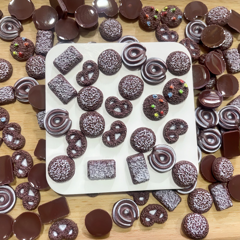 50 miniatures de biscuits en r - Resin Art Price avis et prix