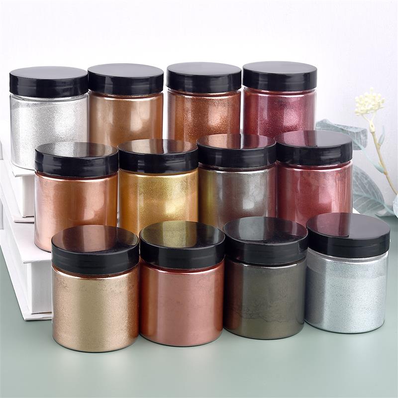 50g Shimmer métallique or arge - Resin Art Letters avis et prix