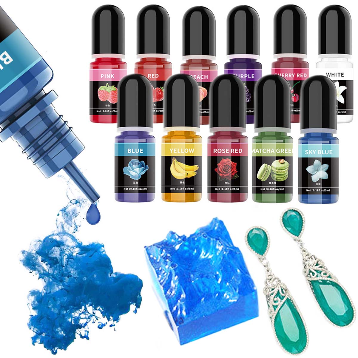 5 ml/bouteille résine époxy Pi - Resin Art And Jewelry avis et prix