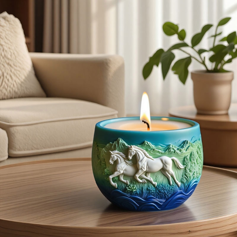 E1PE – moule cheval en Silicon - Resin Art Unique Ideas avis et prix
