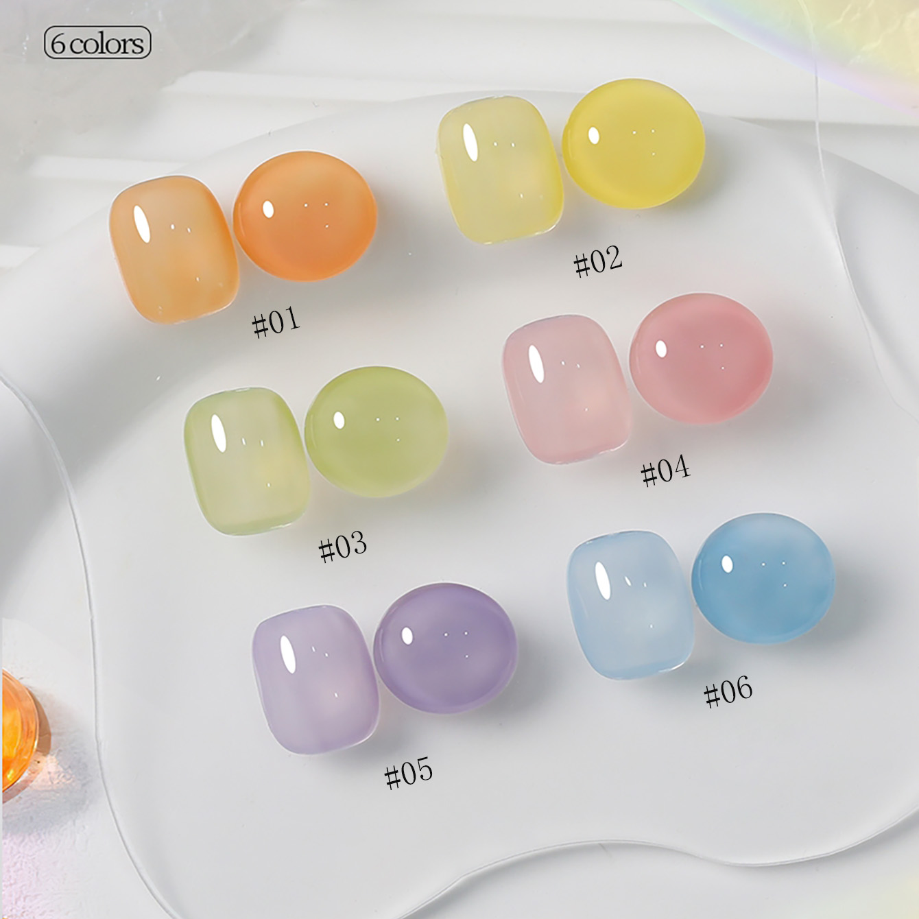 1-6 pièces PSK Nouveau vernis  - Resin Art Price avis et prix