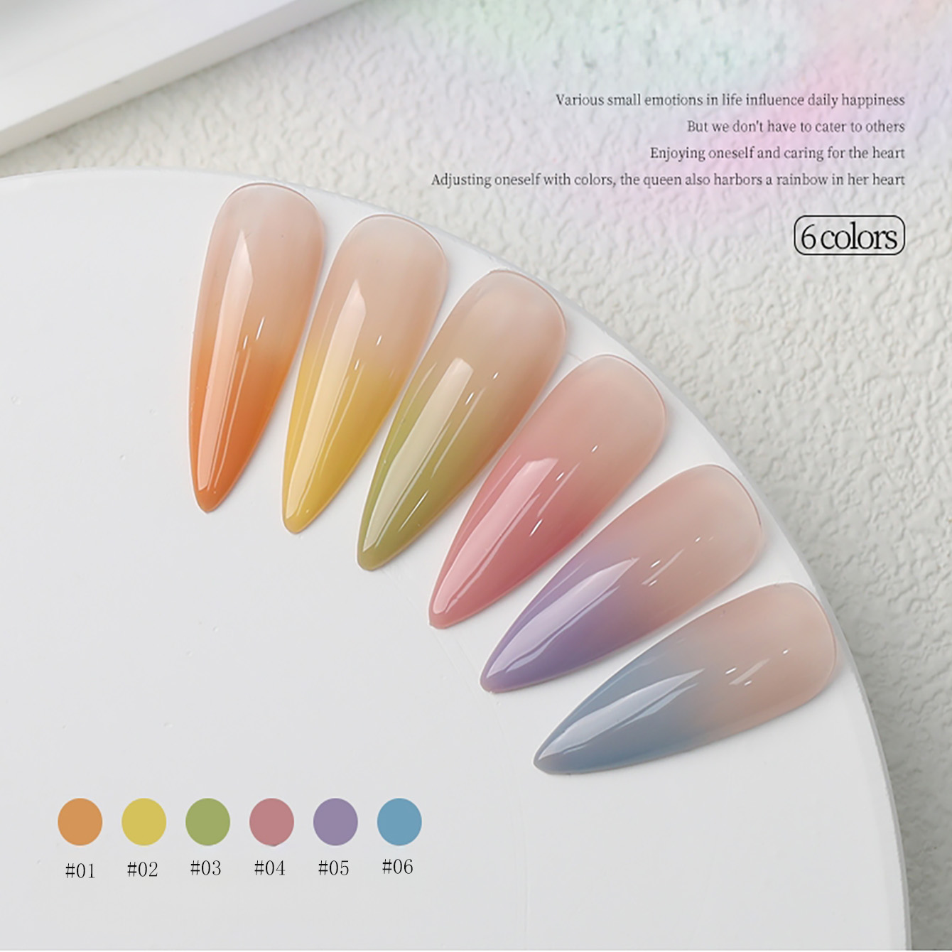 1-6 pièces PSK Nouveau vernis  - Resin Art Price avis et prix