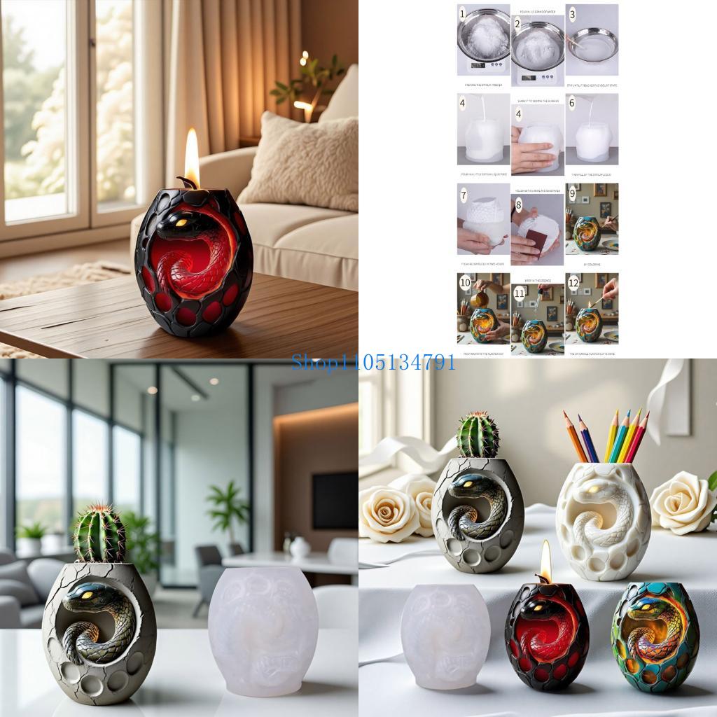 98 Modèle serpent créatif Sili - Resin Art Unique Ideas avis et prix